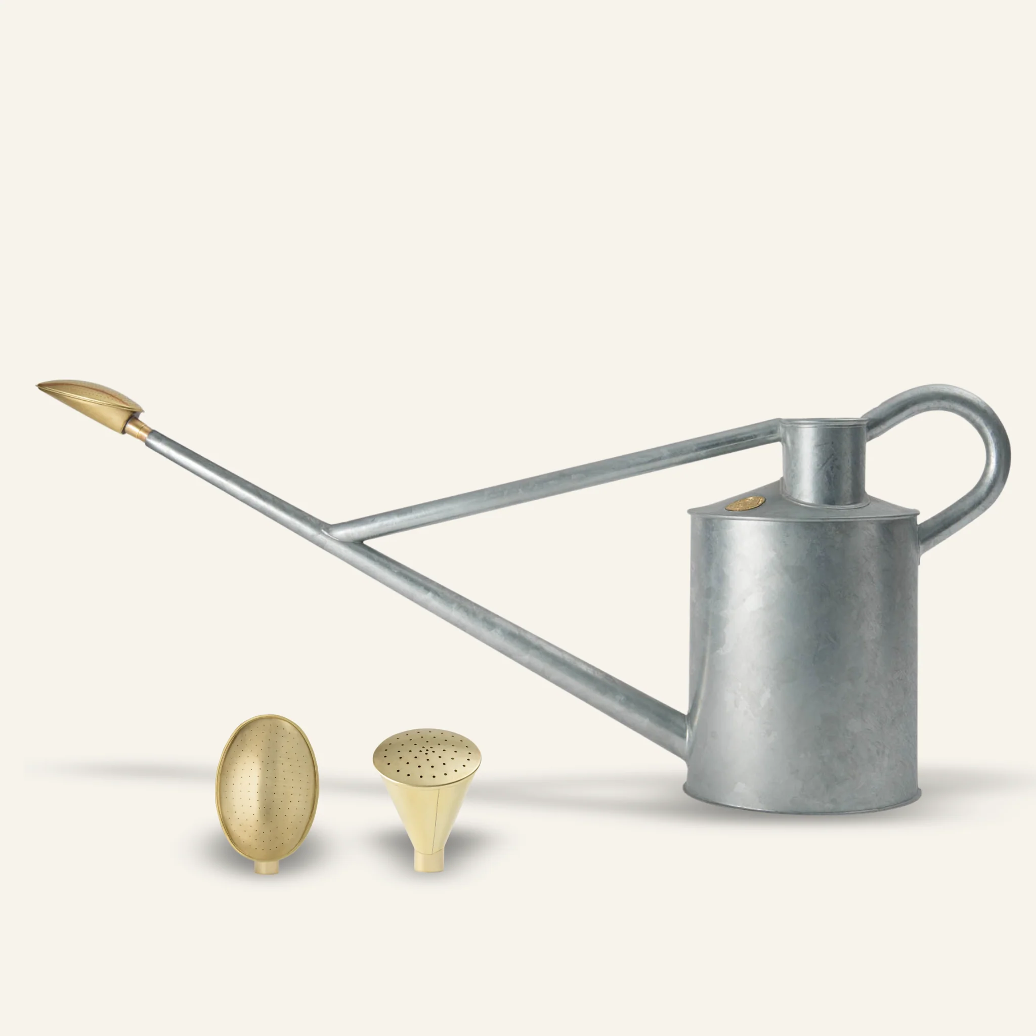 Outdoor metal watering cans